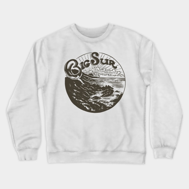 Big Sur Vintage Crewneck Sweatshirt by Big Sur California 